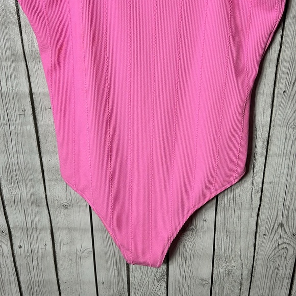 Aerie textured low back cheeky swimsuit size XL Long - Picture 4 of 14